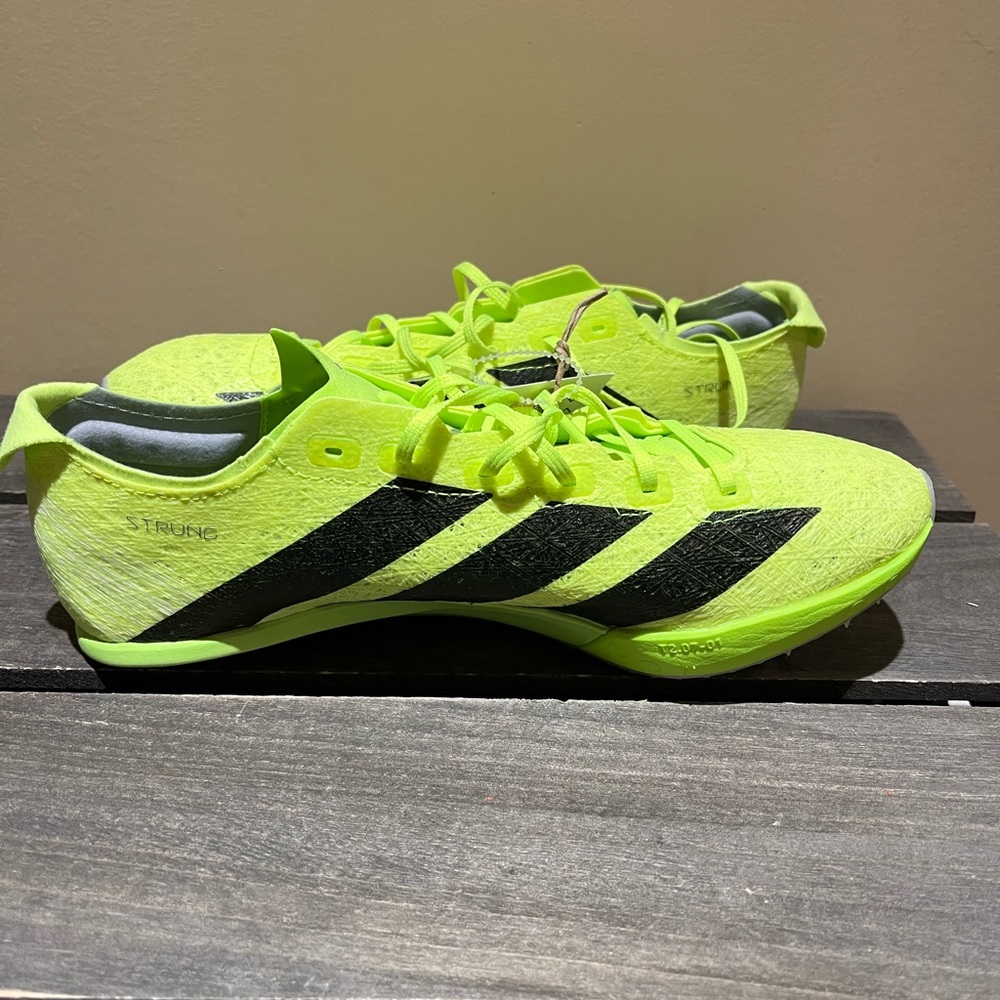 ADIDAS WOMEN’S ADIZERO PRIME SP STRUNG 3 T&F SPRINT SPIKES - NWOB - Picture 4 of 14